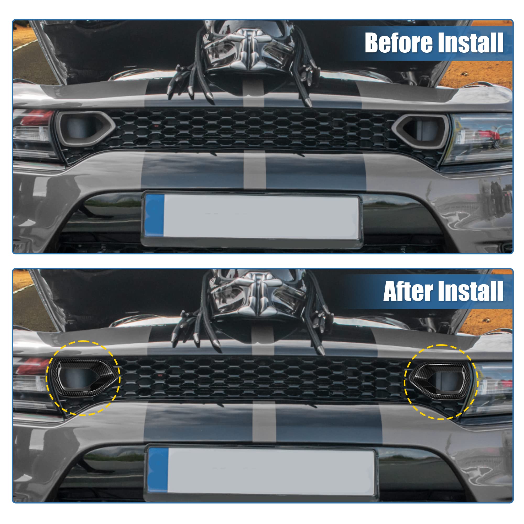 Dodge Charger Fog Light Frame Trim