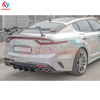 Kia Stinger Rear Diffuser Shark Fin Bumper Lip Splitter 2018 2019 2020 2021 2022 2023