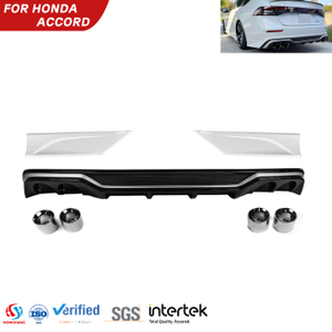 OEM Factory Wholesale ABS Rear Bumper Diffuser Lip for Honda Accord 11th Gen 2023 2024 2025 2026