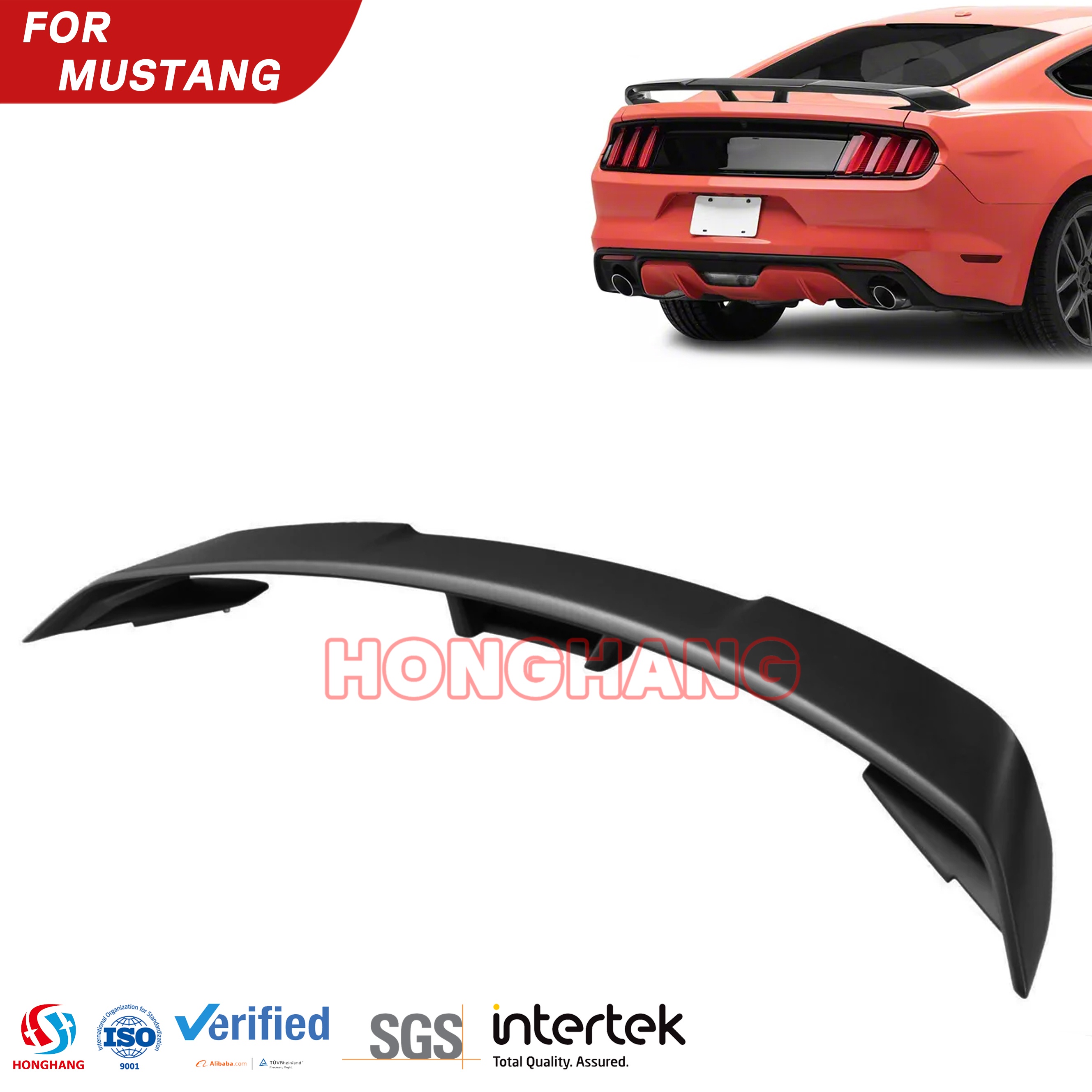 Ford Mustang Rear Wing Spoiler
