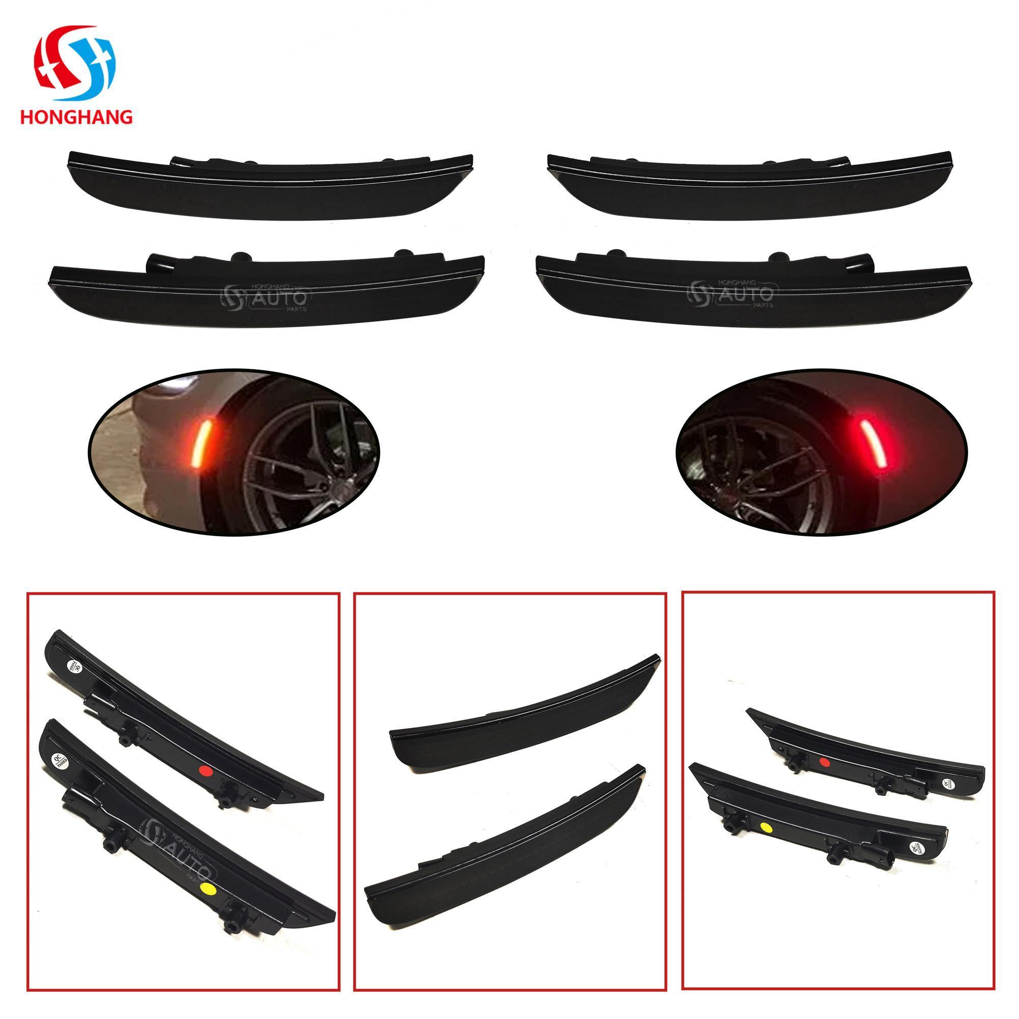 Dodge Charger FrontRear LED Side Marker Lights 2015 2016 2017 2018 2019 2020 2021(2)