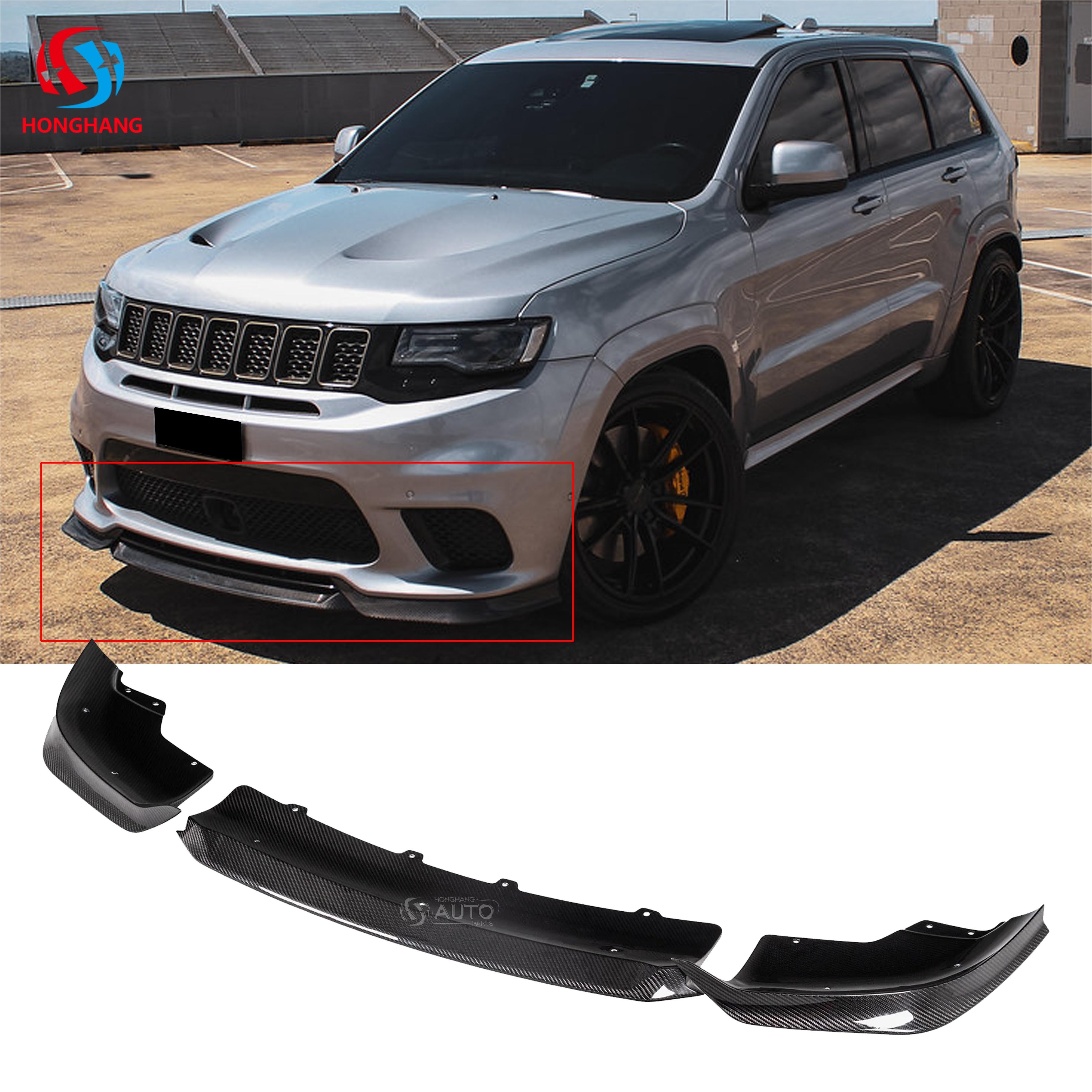 Jeep Grand Cherokee SRT Front Bumper Splitter Lip 2017 2018 2019 2020 2021(4)