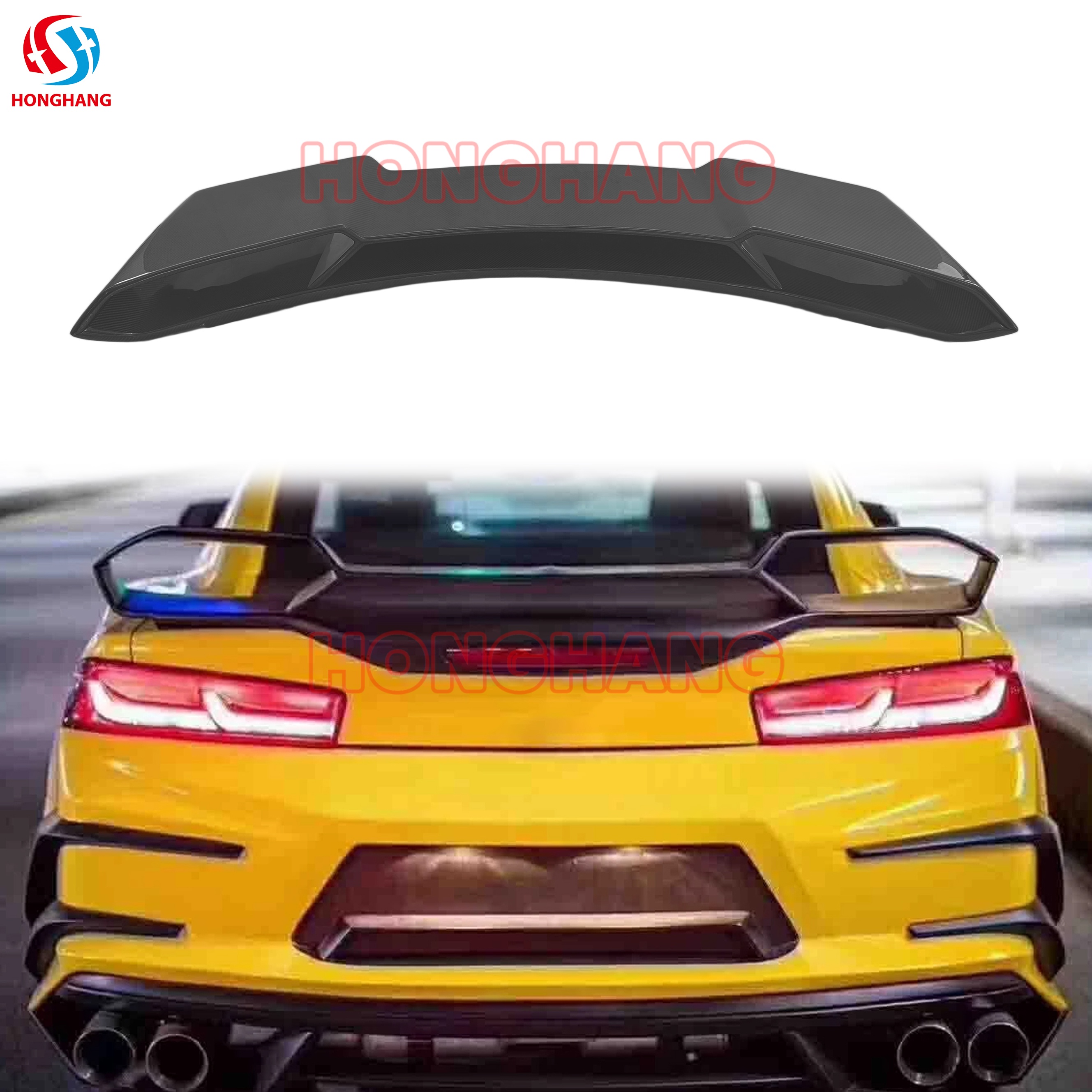 HONGHANG Camaro Rear Spoiler 2016-202414
