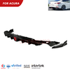  2023-2025 5th Gen Acura Integra DE4 Rear Diffuser Lip