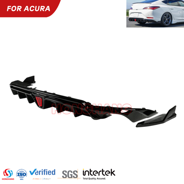  2023-2025 5th Gen Acura Integra DE4 Rear Diffuser Lip