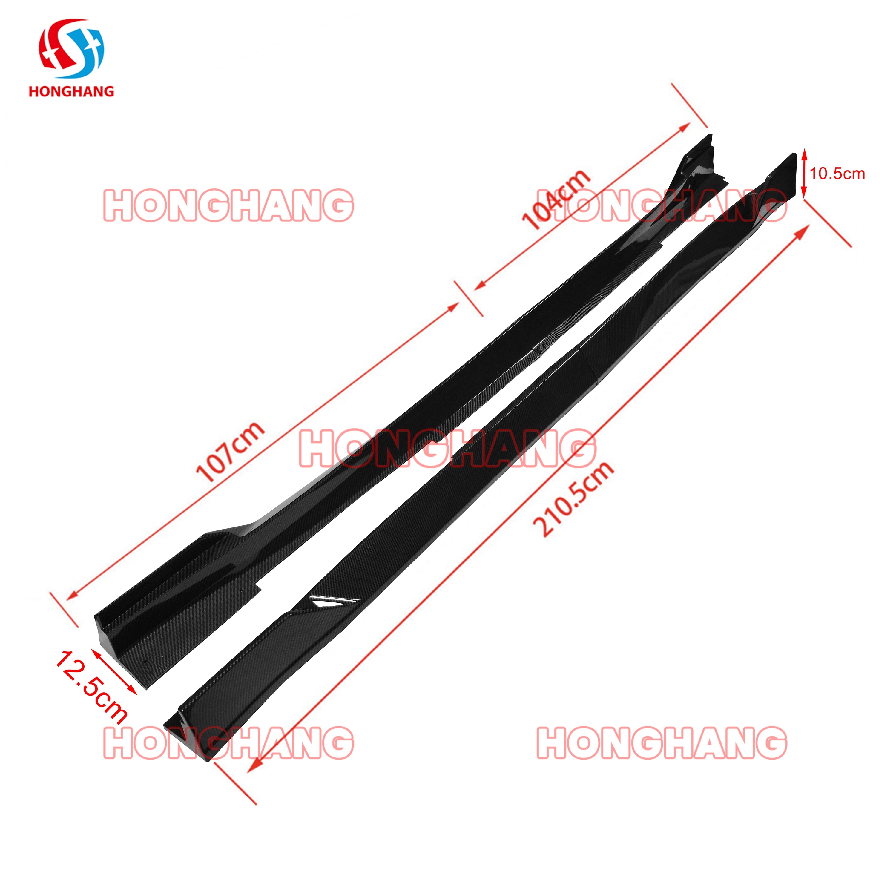 HONGHANG Infiniti Q50 Side Skirts