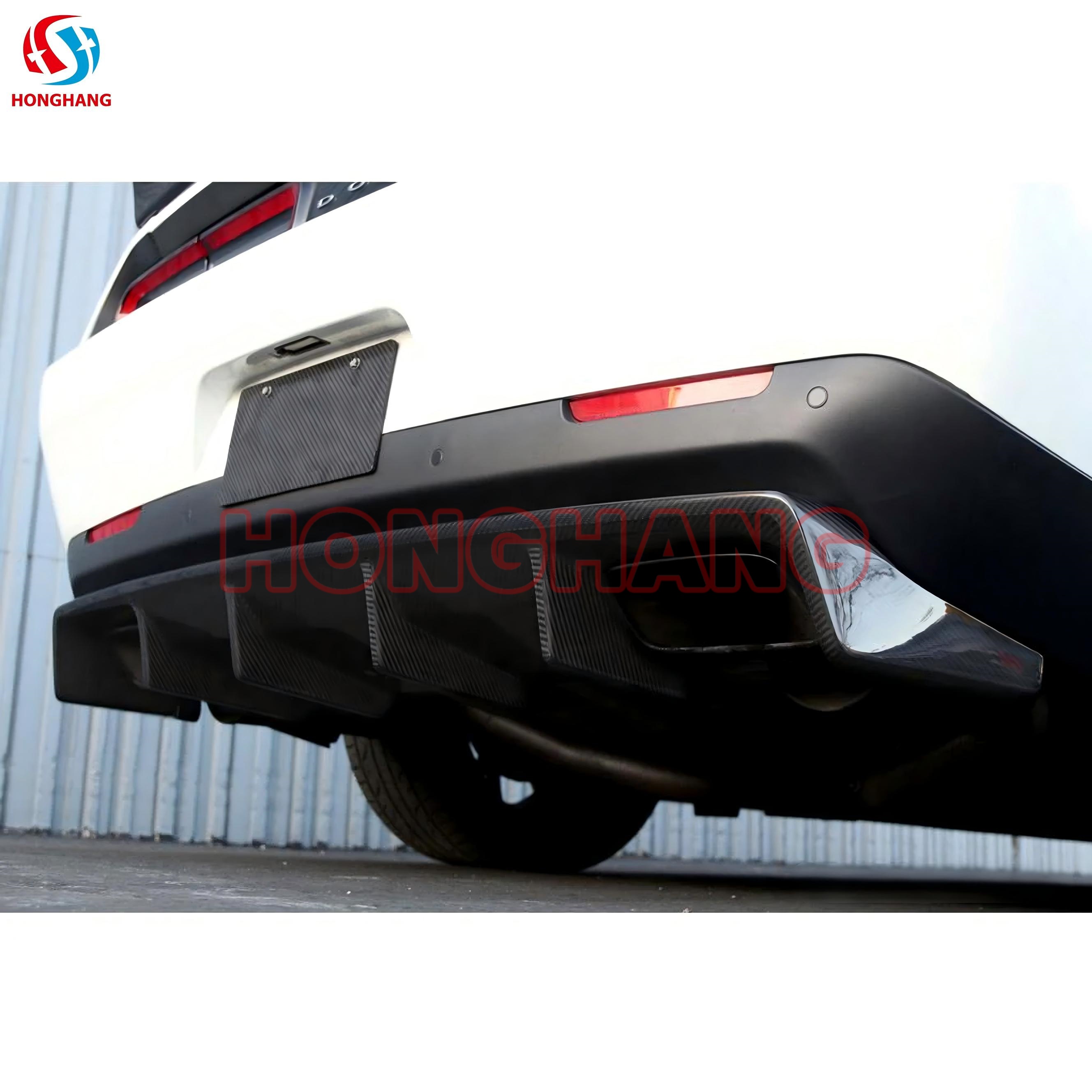 HONGHANG Dodge Challenger ABS Rear Bumper Diffuser Lip 2015-2023 