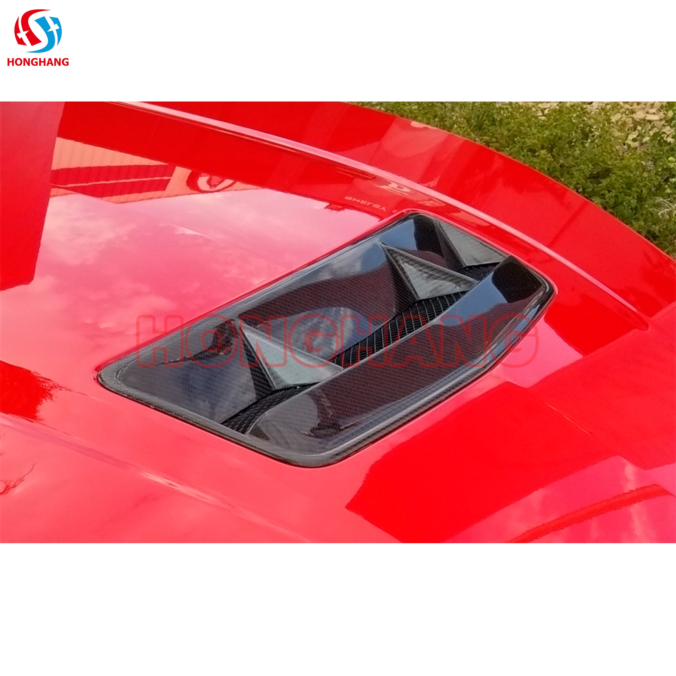 HONGHANG Ford Mustang Hood Vent 2024+