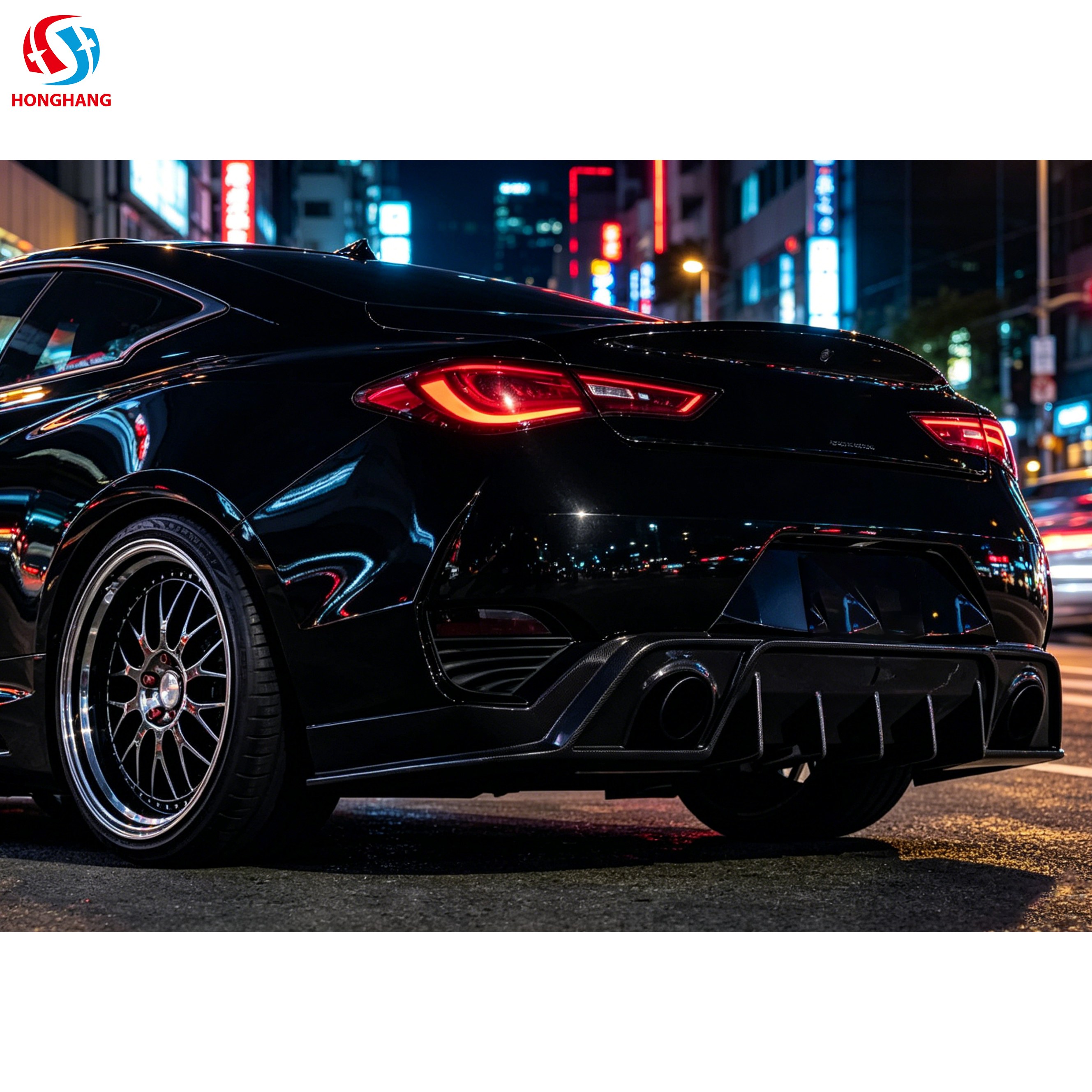 2017+ Infiniti Q60 Coupe Rear Diffuser Lip