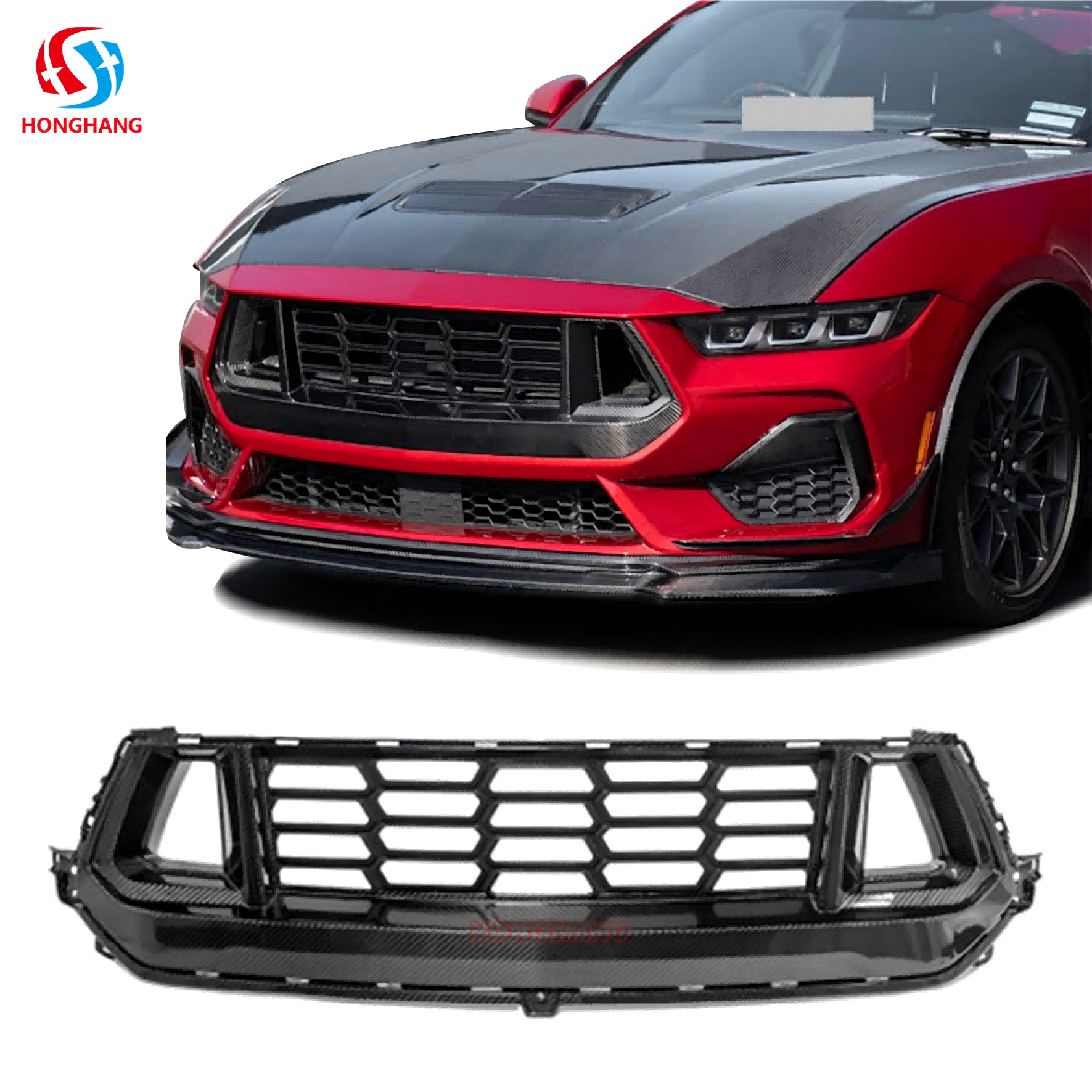 Honghang Mustang Front Grille Cover