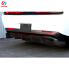 Factory Wholesale Hellcat Style Rear Diffuser for Dodge Challenger 2015-2023 ABS Rear Bumper Diffuser Lip