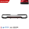 Factory Wholesale Surge S1 Rear Diffuser Lip for Kia Stinger 2018-2023 ABS Rear Bumper Diffuser Body Kit