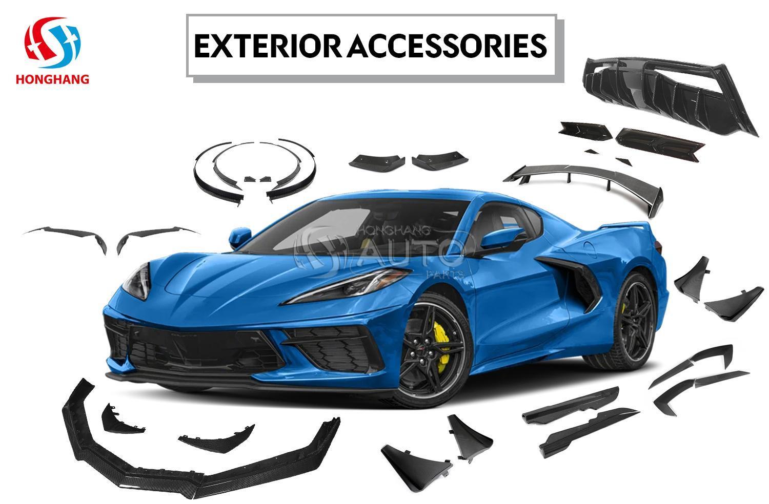 Grille Insert For Chevrolet Corvette C8 2020 2021 2022 2023(3)