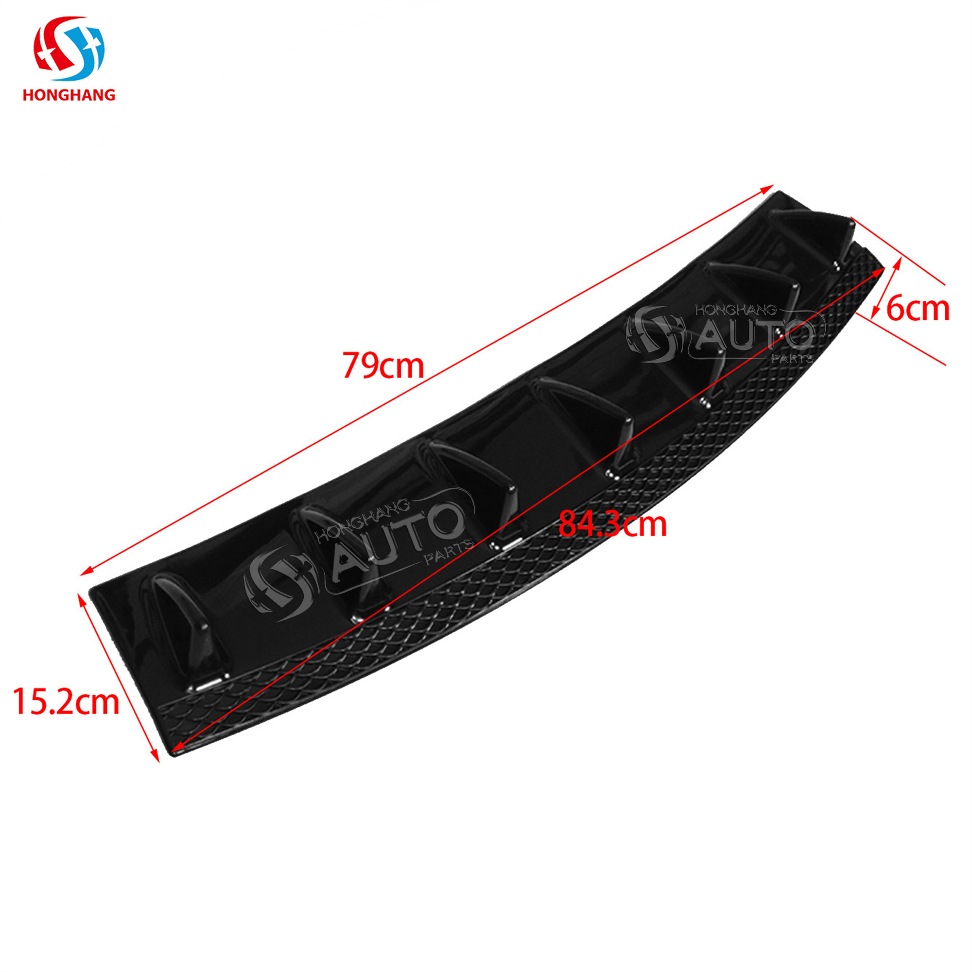 Universal Rear Diffuser Bumper Lip Type E for All Cars