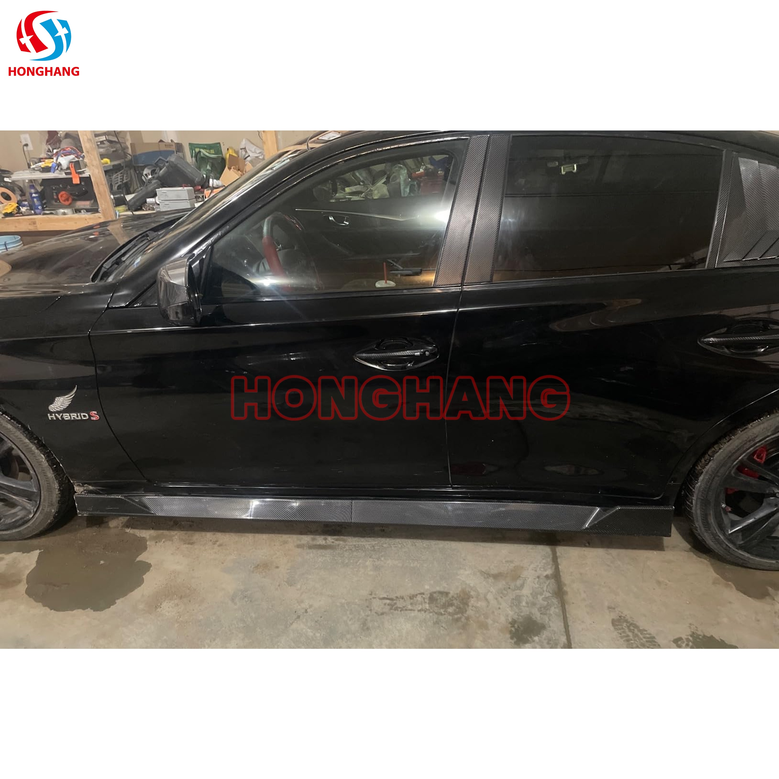 HONGHANG Infiniti Q50 Side Skirts