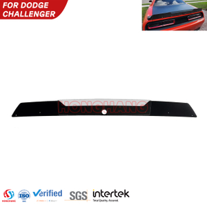 Factory Wholesale Rear Spoiler for Dodge Challenger 2015-2023 ABS Hellcat Style Trunk Wing Lip Spoiler